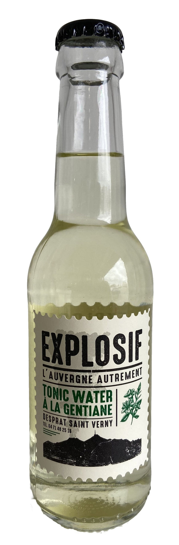 Tonic water Explosief met gentiaan Couderc zonder alcohol 0,0%