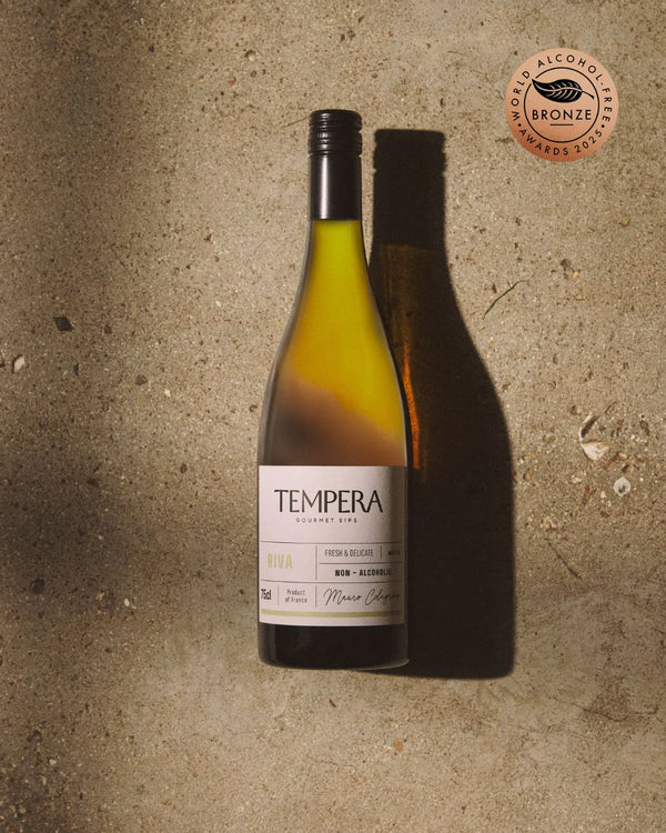 RIVA, de alcoholvrije land-zeedrank - Tempera alcoholvrije gastronomische drank