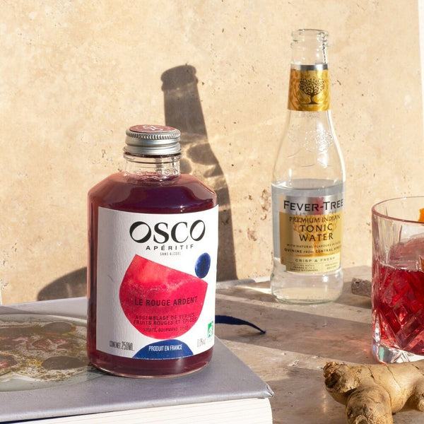 OSCO Le Rouge Ardent Biologisch 0,0% alcoholvrij - 25 cl