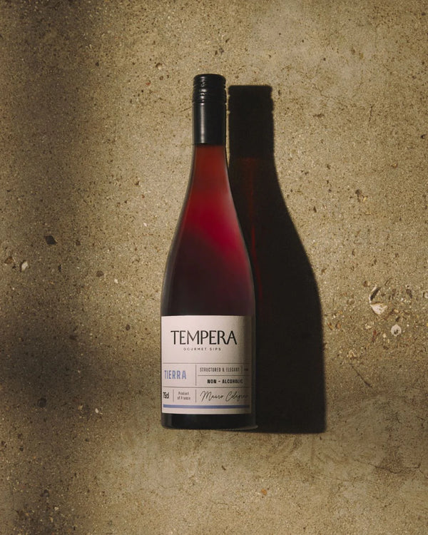 TIERRA, alcoholvrije plantaardige drank - Tempera alcoholvrije gastronomische drank