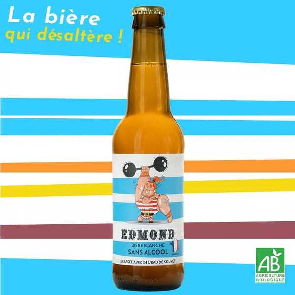 Edmond wit- en biologisch bier zonder alcohol 0,5%