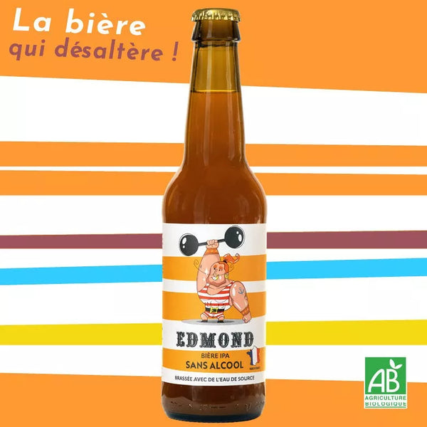 Edmond IPA & biologisch bier 0,5% zonder alcohol - 33 cl