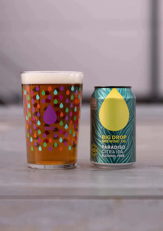 Bière Big Drop Paradiso Citra IPA 0,5% sans alcool 🥂 Sanzalc, la cave sans alcool et sans complexe