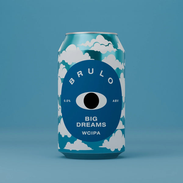 Brulo Big Dreams West Coast IPA bier zonder alcohol 0,0%