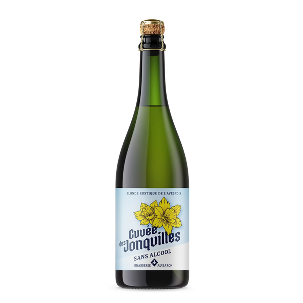 Blond bier Cuvée des Jonquilles Alcoholvrij 0,3% - 75 cl