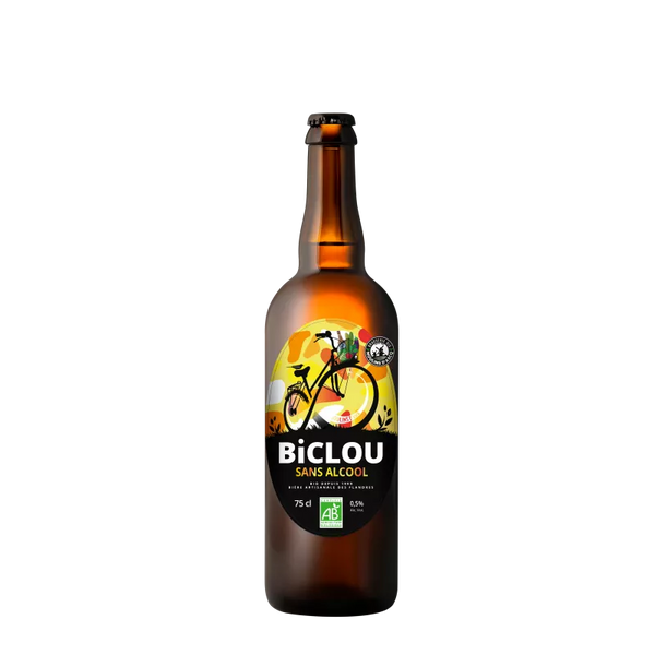 Biclou Moulins d'Ascq blond bier zonder alcohol 0,5% - 75cl