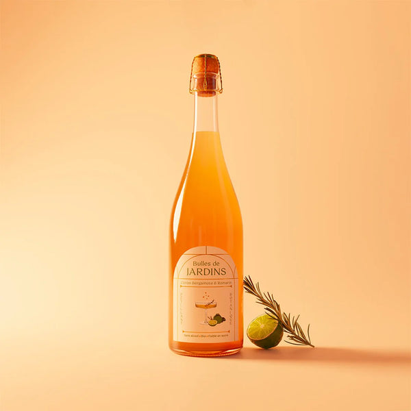 Citroenbubbels Bergamot & Rozemarijn Jardins - 75 cl