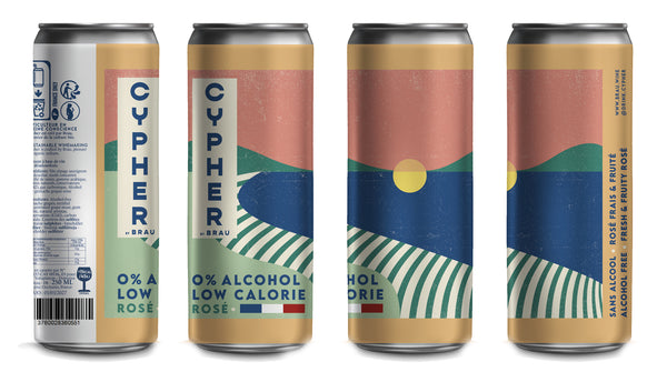 CYPHER Grenache roséwijn zonder alcohol 0,0% - Can