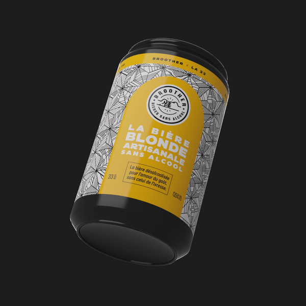 Brother ambachtelijk blond bier 0,5%