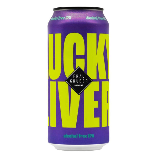 Fraugruber Lucky Liver IPA bier zonder alcohol 0,5%