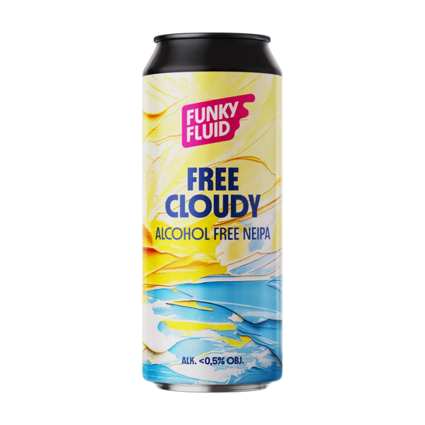 Funky Fluid Free Troebel bier zonder alcohol 0,5%