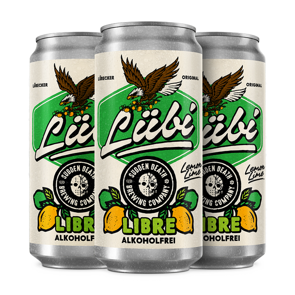 Sudden Death Bier - Lübi Libre Citroen Limoen 0,5%